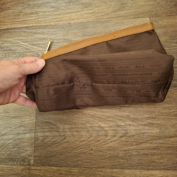 Ralph Lauren RLL Nylon Zip Pouch/Clutch Bag. - Picture 6 of 16